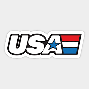 USA 4th of July Americana Sticker